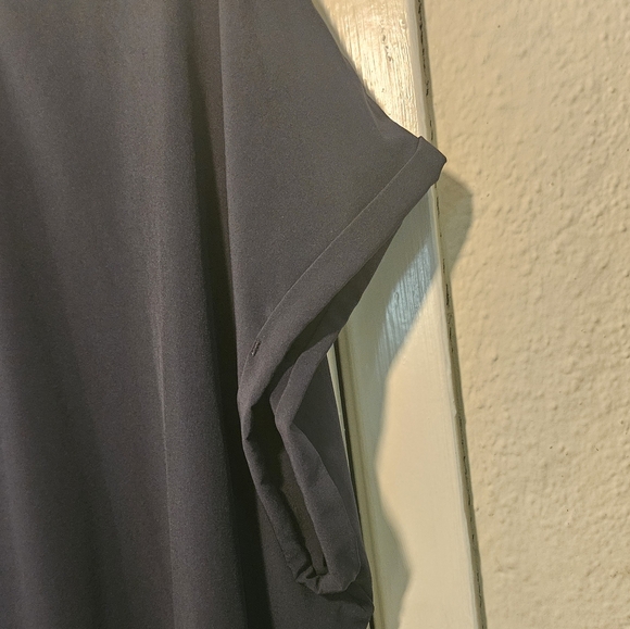 Stylus Cuffed Sleeves w Pockets Navy Dress 3X - Picture 7 of 7